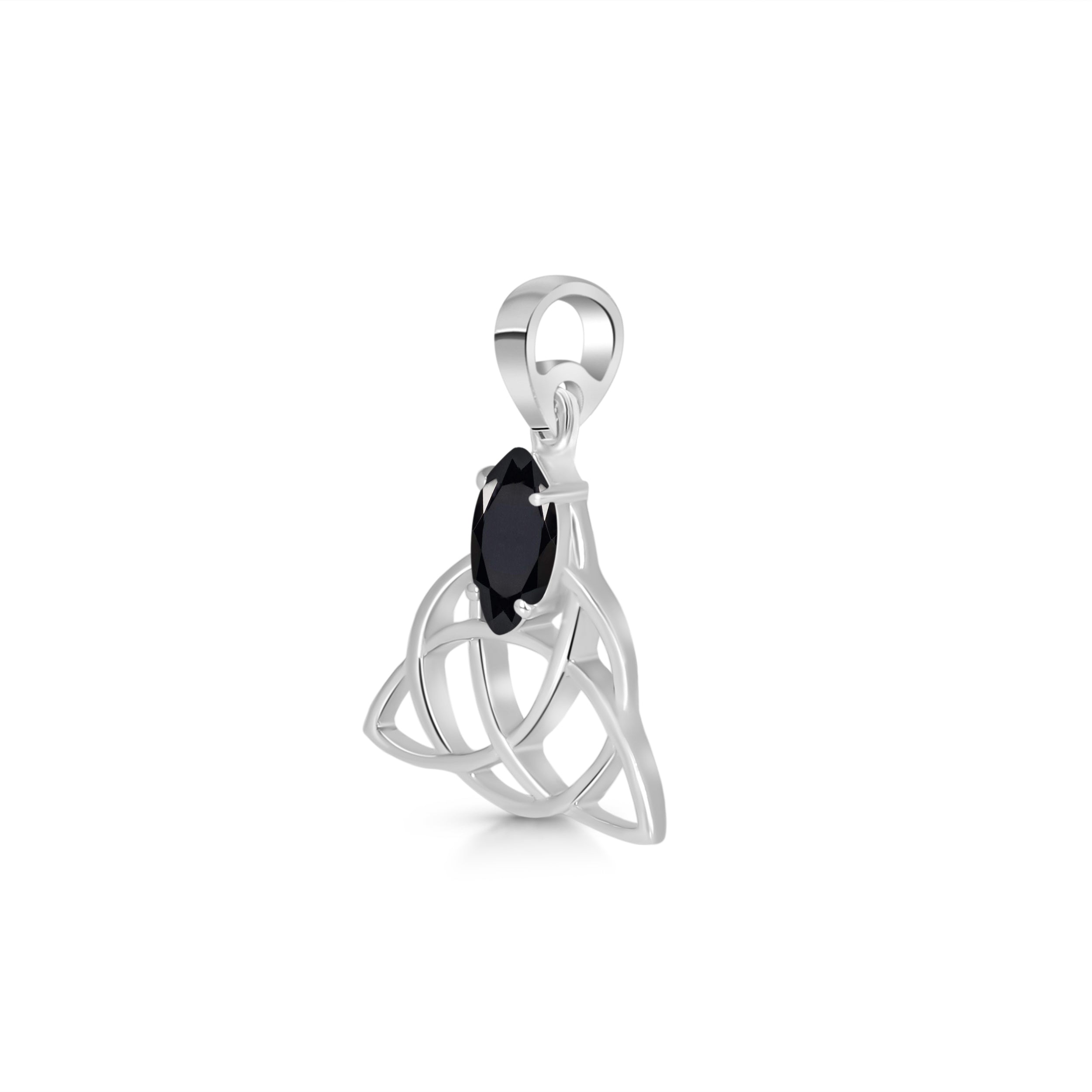 Black Tourmaline Pendant-(BLS-SN-161.)